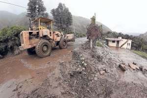  Quinta vivienda arrasada por alud en Patate
