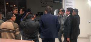 Ambientes de la audiencia de formulaci&oacute;n de cargos, que se desarroll&oacute; en Riobamba. 