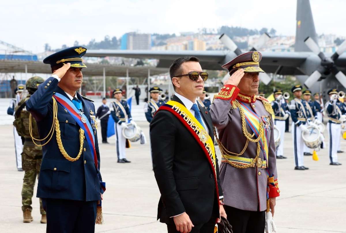 El presidente Daniel Noboa ha defendido la iniciativa de contar con apoyo foráneo para enfrentar al crimen transnacional.