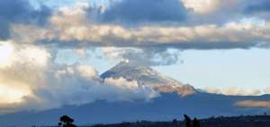 Lluvia caus&oacute; lahares en el Cotopaxi