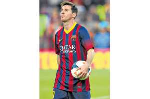 Lionel Messi ha llegado a la cifra de 233 goles en la liga espa&ntilde;ola. Foto: EFE