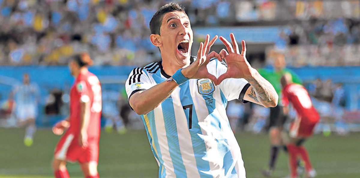 El PSG pag&oacute; 63 millones de euros por Di Mar&iacute;a, figura de Argentina en la pasada Copa Am&eacute;rica de Chile. Foto: internet