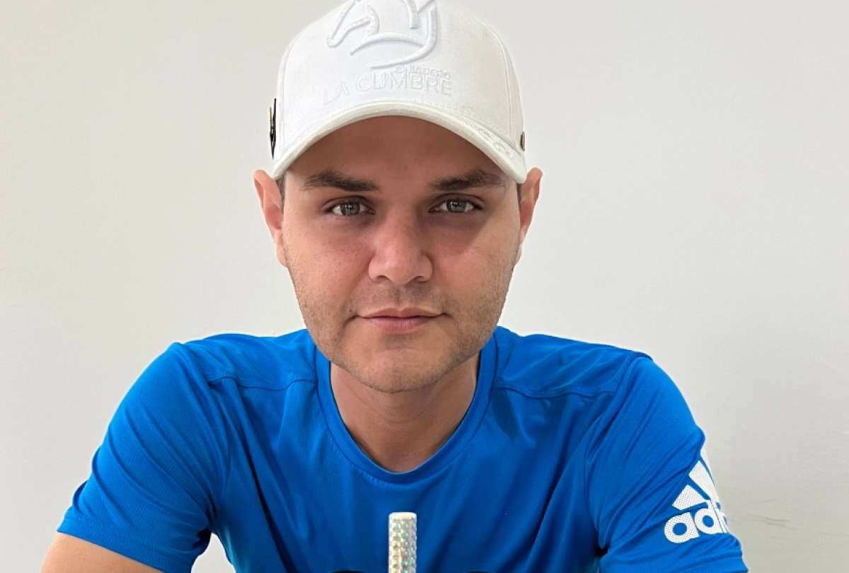 El empresario también tenía una faceta como deportista.