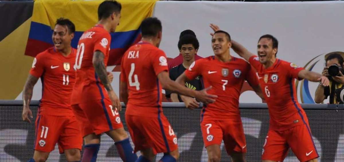 L&aacute;s im&aacute;genes m&aacute;s emocionantes del partido entre Chile y Colombia