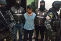 El ecuatoriano fue detenido en un operativo en Loja. 