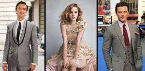 Foto:internet Dan Stevens, Emma Watson y Luke Evans.