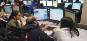 Sala operativa del Sistema ECU 911.