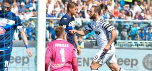 Juventus gana 2-0 al colista con doblete de Higua&iacute;n, Roma empata con Atalanta