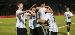 Argentina vence a M&eacute;xico en amistoso jugado en C&oacute;rdoba