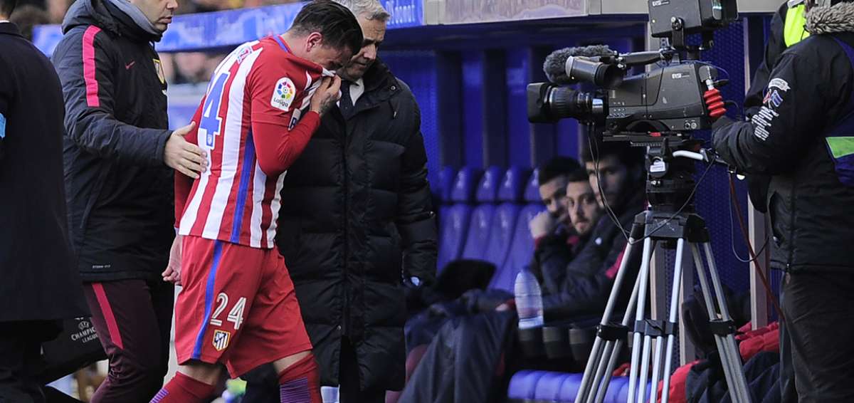 Jos&eacute; Mar&iacute;a Gim&eacute;nez sufre una "lesi&oacute;n muscular" en la pierna derecha