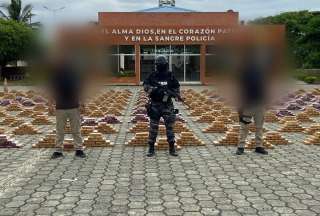 Policía Nacional incautó más de cuatro toneladas de cocaína en Manabí