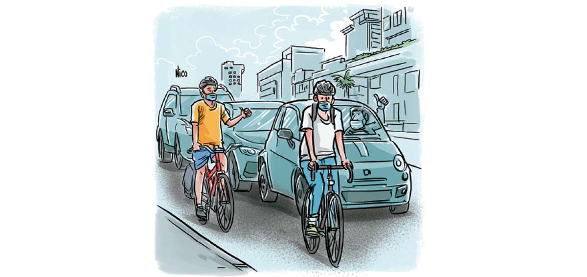 &iexcl;Apoyemos a los ciclistas!