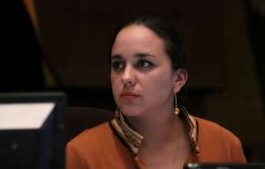 El que nada debe, nada esconde, dijo la titular del Legislativo esta ma&ntilde;ana en una entrevista. Foto: Asamblea Nacional 