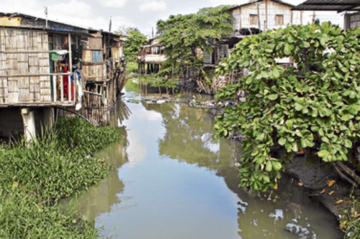 El peligro y la contaminaci&oacute;n se evidencian en 12 canales que rodean a Machala
