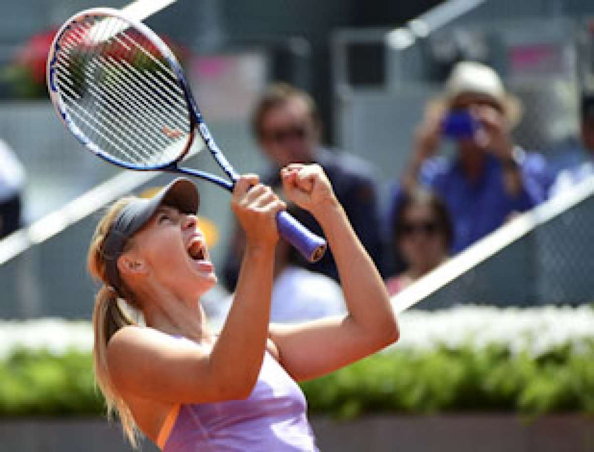 Sharapova gan&oacute; por primera vez el torneo de Madrid
