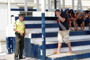 Un sospechoso implicado en el delito fue detenido. Foto: Fabricio Cruz