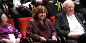 Svetlana Alexi&eacute;vich fue electa como Nobel de Literatura 2015. Foto:AFP