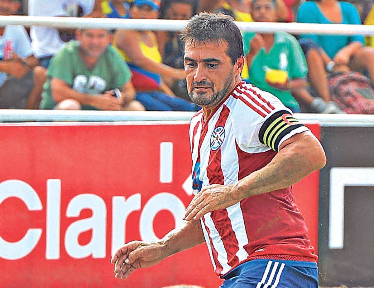 Acu&ntilde;a espera conseguir uno de los tres cupos que otroga el Sudamericano al Mundial de Portugal. Es el capit&aacute;n del equipo &lsquo;guaran&iacute;&rsquo;. Foto: Mario Rodr&iacute;guez / El Tel&eacute;grafo
