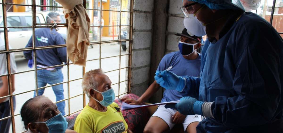 Se aplicaron 600 pruebas r&aacute;pidas para covid-19 en zonas vulnerables de Babahoyo
