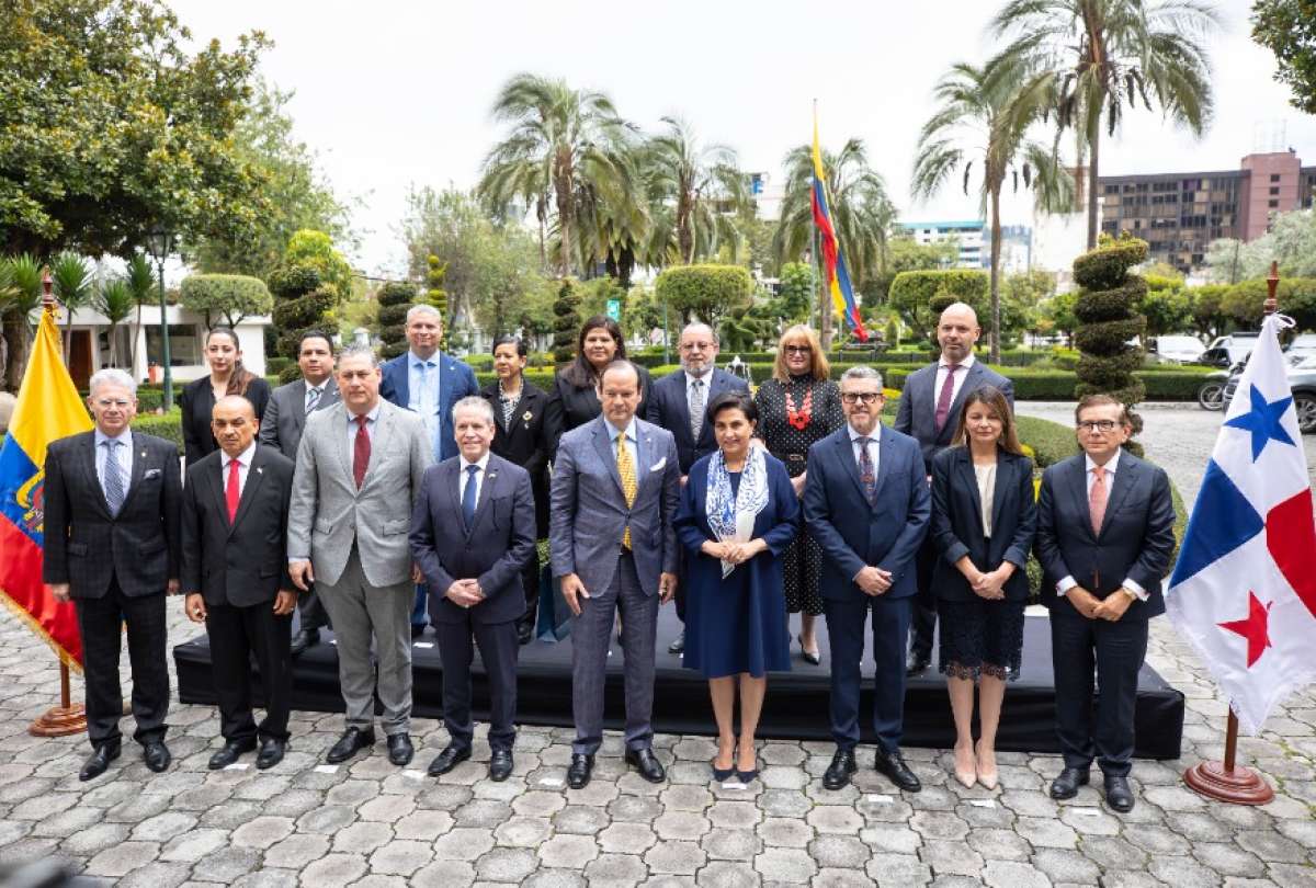 Ecuador y Panamá trazan hoja de ruta: lucha conjunta contra el crimen organizado y agenda económica