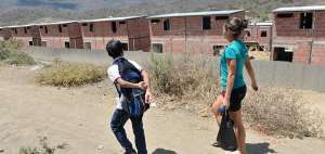 Las soluciones habitacionales fueron asignadas a familias que se encuentran en zonas de riesgo.