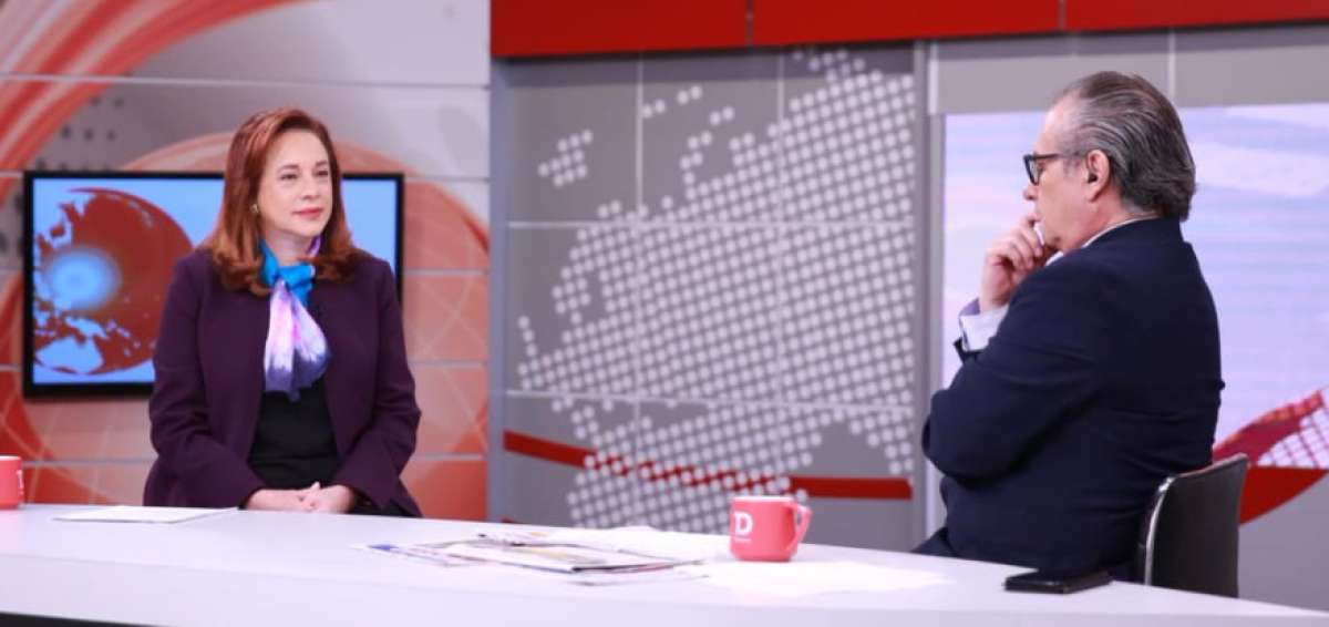 La canciller Mar&iacute;a Fernanda Espinosa fue entrevistada este lunes 21 de mayo en el espacio de entrevistas de TELEDIARIO de ECUADOR TV. 