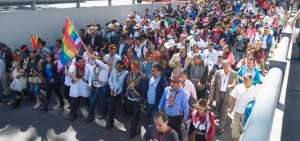 Conaie inici&oacute; con su lucha por temas de reivindicaci&oacute;n ind&iacute;gena desde 1983.
