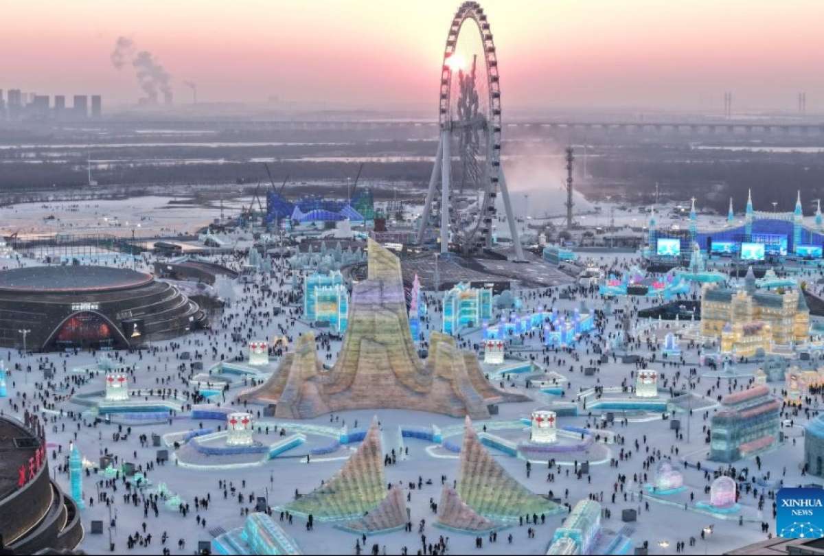 Harbin es conocida como la &lsquo;Ciudad Nevada&rsquo; y alberga el parque tem&aacute;tico de hielo y nieve m&aacute;s grande del mundo. 