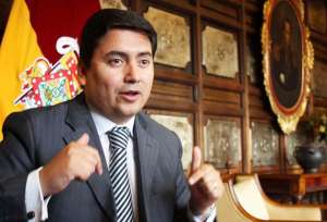 Leonardo Berrezueta, ministro de Trabajo. Foto: El Tel&eacute;grafo