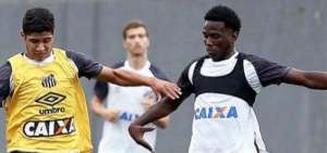 Jackson Porozo entrena con el primer equipo de Santos