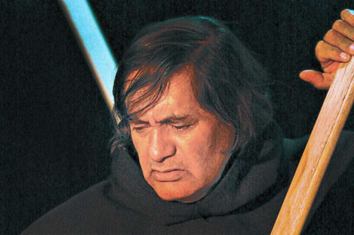Antonio Ord&oacute;&ntilde;ez, actor, director de teatro y poeta. 