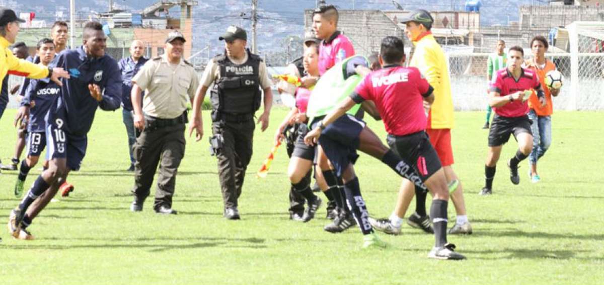Muentes confirm&oacute; que terna arbitral para el partido Aucas vs. Cat&oacute;lica no se presentar&aacute;