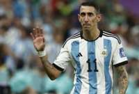 Ángel di María escupió a un hincha brasileño