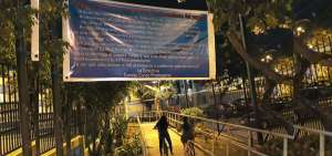En el parque central de Las Acacias, el comit&eacute; dispuso que la &uacute;nica pista del lugar privilegie a quienes realizan caminatas y trotes.