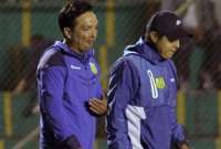 Leonardo Vanegas perdió el control al final del partido