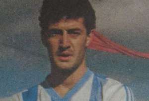 Gustavo Alfaro, cuando era jugador profesional del Atlético Rafaela.