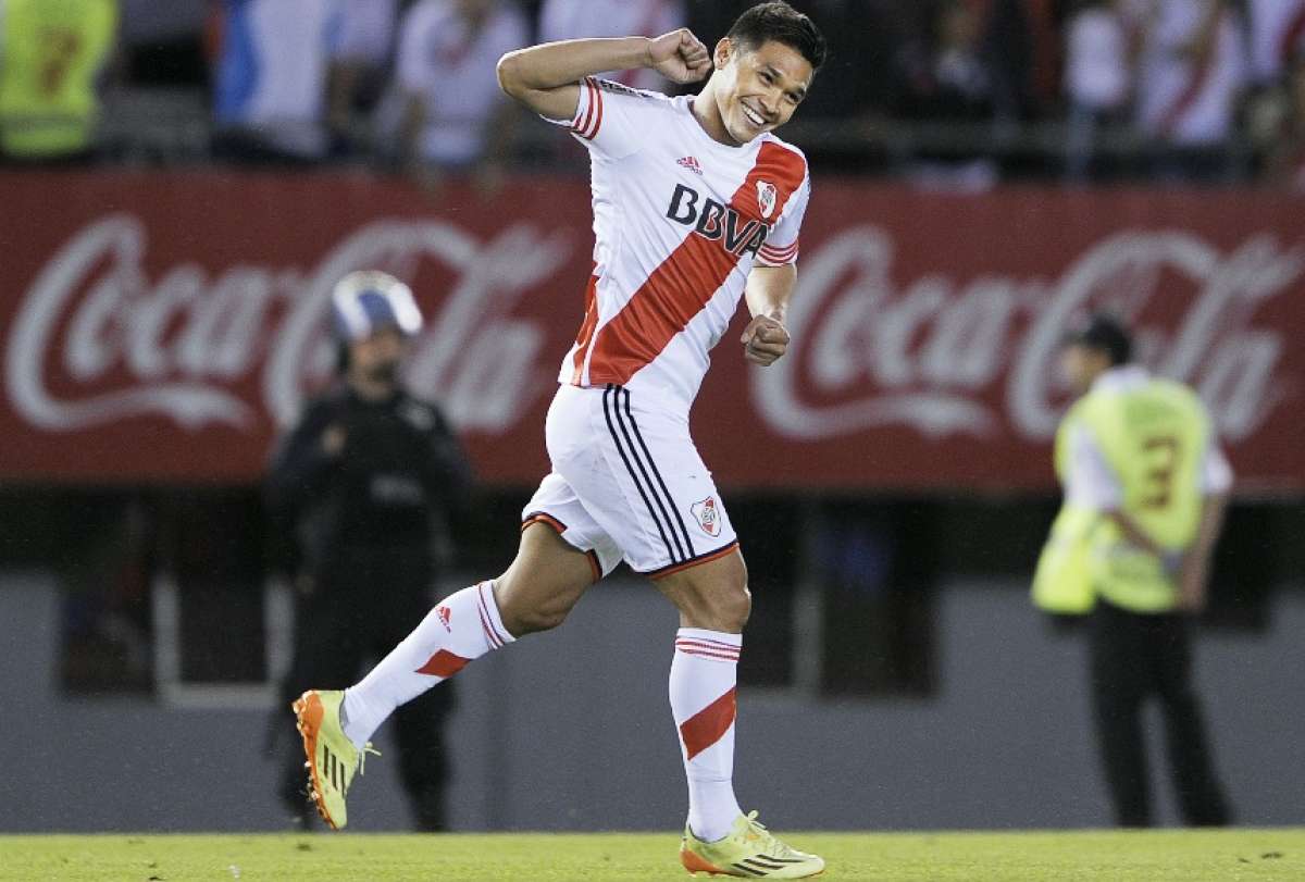 Guti&eacute;rrez lleg&oacute; a 10 goles y es el m&aacute;ximo artillero del campeonato argentino. Foto: AFP