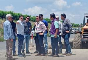 MTOP supervisa avances viales en Los Ríos y Santa Elena en plena temporada invernal