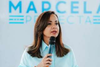 Marcela Aguiñaga denuncia falta de diálogo en la Revolución Ciudadana