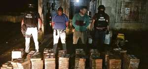 Los paquetes de coca&iacute;na se identificaban con una corona y la letra M sobre la sustancia. La Polic&iacute;a investiga los nexos de esta organizaci&oacute;n.