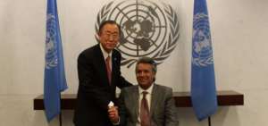 Ban Ki-moon agradece a Len&iacute;n Moreno por su labor como enviado especial de la ONU