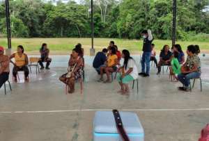 Covid-19: Vacunaci&oacute;n a poblaci&oacute;n Waorani se inici&oacute; este jueves 1 de julio