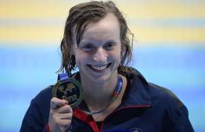 Ledecky gana el t&iacute;tulo mundial de 800 libres y logra un cu&aacute;druple hist&oacute;rico