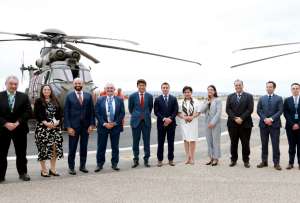 Presidente Noboa se reunió con CEO de Airbus Helicopters