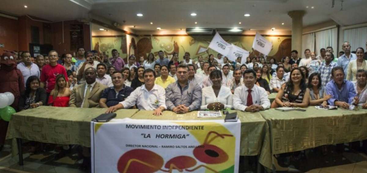 Movimiento Hormiga se declara en "estado de movilizaci&oacute;n nacional" en apoyo a Len&iacute;n Moreno