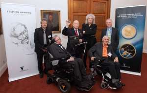 La medalla fue presentada en un acto en la Royal Society de Londres. Foto: Twitter Starmus Festival