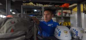 Agentes del GIR dieron recomendaciones para cumplir con un senderismo sin riesgos.
