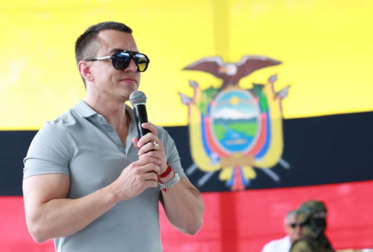 Daniel Noboa anunci&oacute; que comprar&aacute; 20.000 toneladas de arroz directamente a los productores. 