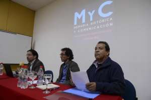 Marco Troya, exintegrante de AVC, se&ntilde;al&oacute; la importancia de alcanzar un precedente sobre el proceso legal por el delito de lesa humanidad. Foto: Daniel Molineros / EL TEL&Eacute;GRAFO