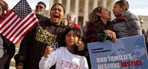 Grupos de migrantes han protestados en varias ocasiones contras las pol&iacute;ticas de Donald Trump. 